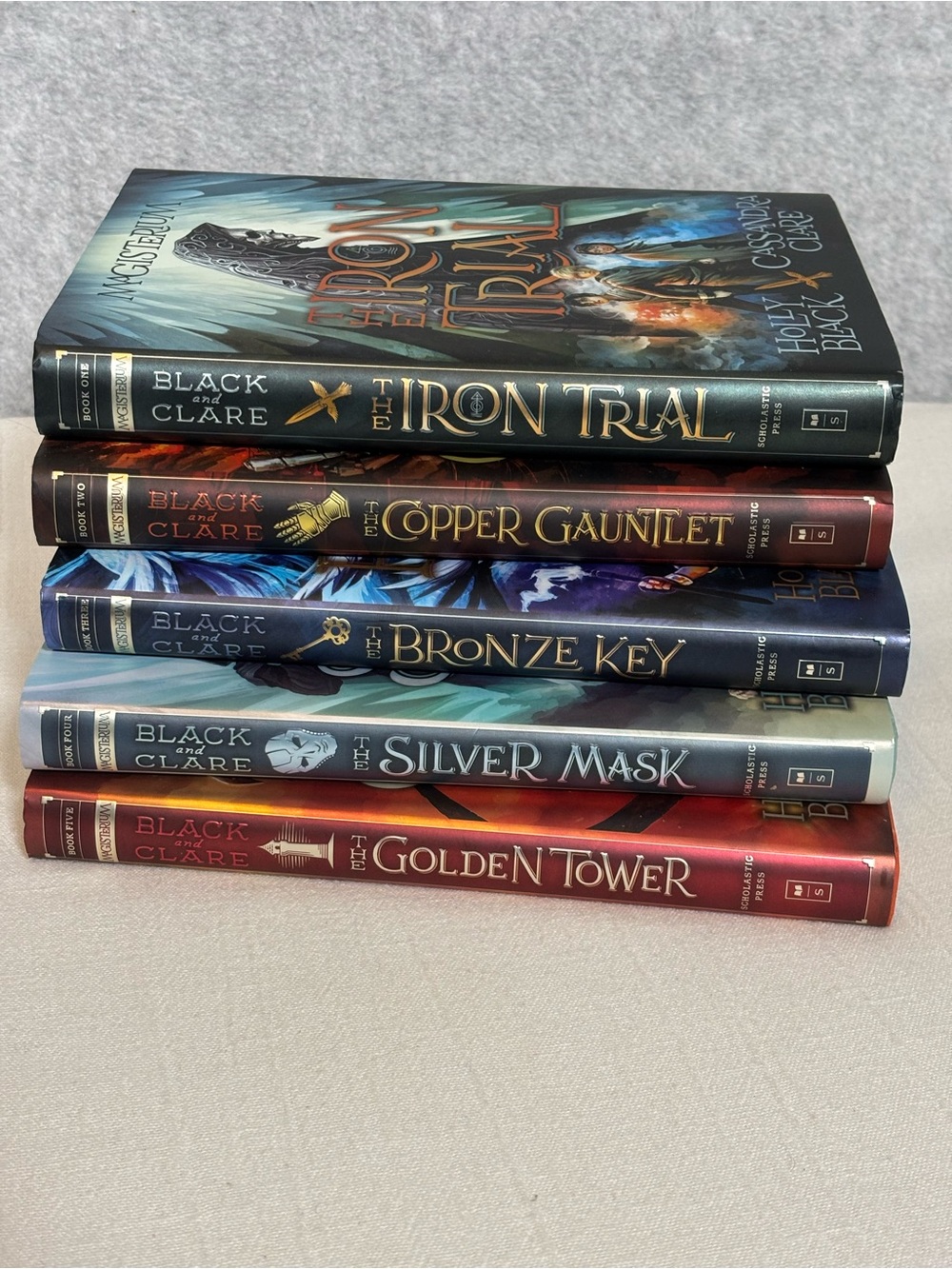 Magisterium Series-Holly Black/Cassandra Clare-Hardcover Books 1-5 First Edition